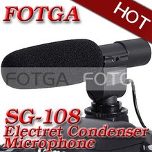 Pro DV stereo microphone mic uni-direction for Canon 500d 600d 5dII 1dIII 50D 60D Nikon D90 D3000 D7000 DSLR DV DC Camera 2024 - buy cheap