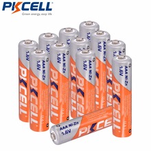 12Pcs/PKCELL Ni-Zn AAA Battery 900mWh 1.6V NIZN AAA Rechargeable Battery Batteries For  Toys Camera Headlamp 2024 - buy cheap