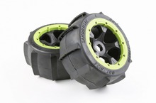 Baja New Sand Paddle Tyres x 2pcs Baja rear sand tires for 1/5 scale HPI KM Baja 5B, SS - Rear 85047 2024 - buy cheap
