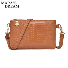 Mara's Dream 2018 Messenger Bag Women Handbag Crossbody Leather Solid Woman Crossbody Bag Female PU Leather Sac a Main Handbags 2024 - buy cheap