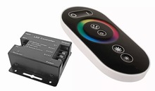 Светодиодный RF RGB сенсорный контроллер; DC12-24V вход; 6A * 3CH выход 2024 - купить недорого