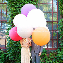90 см свадебные Автомобильные украшения, круглые воздушные шары, гигантский надувной шар из латекса, товары для фотостудии на день рождения 2024 - купить недорого