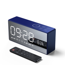 Bluetooth LED Digital Display Table Alarm Clocks FM Radio Smart Mini Subwoofer Stereo with Remote Control Wireless Speaker 2024 - buy cheap