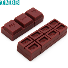 BiNFUL-unidad flash Usb de chocolate, Pendrive barato de 4gb, 8gb, 16gb, 32gb, 64gb, regalo creativo, 2021 2024 - compra barato