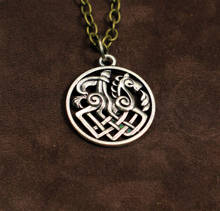 Odin, riding Sleipnir, Viking pendant, Norse mythology necklace 2024 - buy cheap