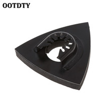 OOTDTY Triangular Oscillating Tool Sanding Pad Quick Release Fits For Dremel Multi Tool 2024 - buy cheap