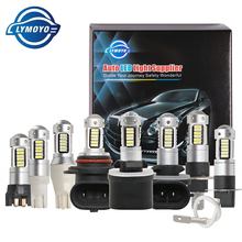 2pcs car H3 led h1 h27 880 881 pw24w t10 t15 9005 9006 hb3 hb4 30smd auto Fog lamp drl 4014 car Light Source parking 12V 6000K 2024 - buy cheap