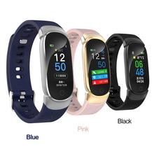 Qw16 Sports Waterproof Smart Watch Women Smart Bracelet Band Bluetooth Heart Rate Monitor Fitness Tracker Wristband Metal Case 2024 - buy cheap