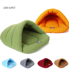 AHUAPET Dog House Bed Sleeping Bag Winter Warm Nest Pet Cat Small Dog Puppy Kennel Cave Bed Sofa Eco-Friendly Pet Products E 2024 - buy cheap
