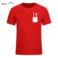 Summer Hot Sale New Cool Tools In Pocket Printing Mens T-Shirt Unisex New Fashion Funny Tshirt Loose Short Sleeve Tops Tees 2024 - buy cheap