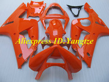 Kit de inyección de carenado para KAWASAKI Ninja ZX6R 03 04, kit de inyección de plástico ABS, naranja clásico, para ZX6R 636 2003 2004 + 7 regalos SQ48 2024 - compra barato