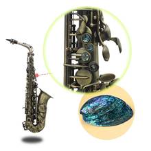 High Grade Antique Finish Bend Eb E-flat Alto Saxophone Sax Abalone Shell Key Carve Pattern 2024 - buy cheap