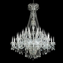 large Hotel crystal lighting huge Villa crystal chandelier led Lustre for church hall big chandeliers 60 pcs E14 led candelabro 2024 - buy cheap