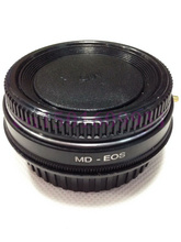 Adaptador de Lente Minolta MD MD-EF para EF Para Canon 60D 600D 5D II 7D 50D 60D 450D 500D 550D Rebel T3i 1000 1100D 2024 - compre barato