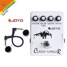 JOYO Flanger Guitar Effects Pedal Analog Flanger Effects pedal stompbox Speed Regain Width Delay Time adjustable Free shipping 2024 - buy cheap