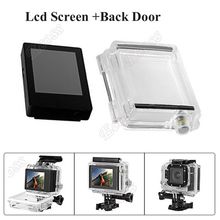 Suptig Lcd Screen For Gopro hero 3 3+ 4 Camera LCD Bacpac Display Viewer W/ Backdoor for GoPro Hero3 3+ 4 Camera Accessories 2024 - buy cheap