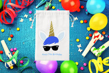 Сумочка для подарков на день рождения с именем единорога, подарочные пакеты для детского душа, волшебные сумочки для вечеринок 2024 - купить недорого