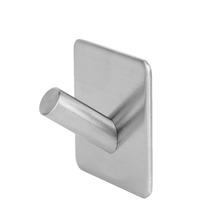 304 Stainless Steel 3M Self Adhesive Hook Hat Key Rack Bathroom Kitchen Towel Hanger Wall Mount Stick On Sticky Hanger 2024 - buy cheap