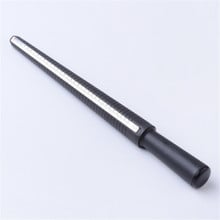 Pandahall 1PC Black Plastic Ring Mandrel Sizer Metal Mandrel Finger Sizing Measuring Stick Metal Jewelry Sizer Tool 265x12~24mm 2024 - buy cheap