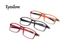 Очки для чтения Eyesilove TR90 из пластика, 20 шт./лот, для мужчин и женщин, очки для дальнозоркости, линзы power от + 1,0 до + 4,00 2024 - купить недорого