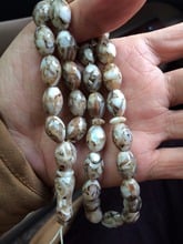 Free shipping Islamic 33 100% natural seashell muslim prayer beads Rosary 1pc/lot  tasbih misbaha tasbeeh sibha masbaha tespih 2024 - buy cheap