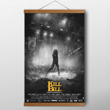 Carteles e impresiones de películas clásicas Kill Bill Vol. 2 (2004), lienzo, arte de pared, rollos de madera de teca, pinturas para decoración para sala de estar 2024 - compra barato