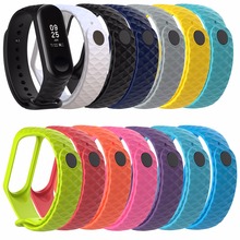 xiaomi band 3 Silicone wrist strap For Xiaomi Mi Band 3 Bracelet Strap Miband 3 Colorful Strap Wristband Smart Band mi band3 2024 - buy cheap