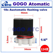 Waste water combination valve 24V18S automatic flushing solenoid valve 300CC for RO accessories water purifier 2024 - buy cheap