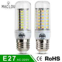 LED Lamp Corn light bulb E27 220V Bombillas SMD5730 24 36 48 56 69 leds Chandelier Lampada LED Light Bulbs Spotlight for home 2024 - buy cheap