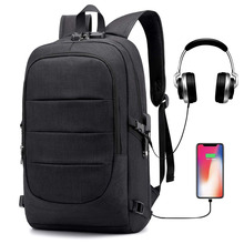 Men Laptop Backpack Waterproof USB Charging Anti Theft Schoolbag For Teenager Boy Casual Business Travel Backpack 2024 - buy cheap