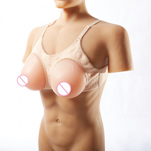 Artificial Soft Silicone Fake Breast With Bra Underwear Women Boob Enhancer Chest Breast Forms Transvestite Patient 500g/600g 2024 - buy cheap