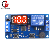 DC 12V LED Digital Time Delay Relay Module Timer Relay Time Control Switch Trigger Timing Board PLC Automation Car Buzzer 2024 - buy cheap