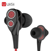 Original UiiSii T8 DT 200 Hybrid HiFi Stereo Bass Music In-Ear Earphone stereophone Earbuds With Microphone For smartphonevoice 2024 - buy cheap