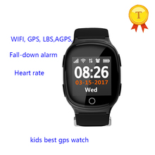 Reloj inteligente con control del ritmo cardíaco para ancianos, dispositivo con gps para niños, 2G, SIM, LBS, llamada SOS, wifi, seguimiento, 2018 2024 - compra barato