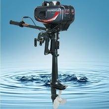 Free Shipping to Russia Newest Hangkai 3.5p motor outboard boat hook boat motor marine engine watercooler for surboat 2024 - buy cheap