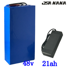 Bateria de lítio para bicicleta elétrica, 48v, 48v, 1000w, 2000w, 48v, 20ah, bateria para e-bike com carregador samsung + 5a 2024 - compre barato