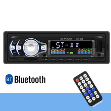 Большой ЖК-экран магнитола с Bluetooth стерео аудио в тире MP3 радио плеер с AUX-IN SD USB DC 12 В USB MP3 автомобильный Радио плеер 2024 - купить недорого