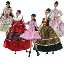 Новинка 2019, Кукольное платье/национальный костюм чонсам, вечерние платья наряды, одежда, свадебное платье для 1/6 куклы Барби BJD Xinyi FR ST 2024 - купить недорого