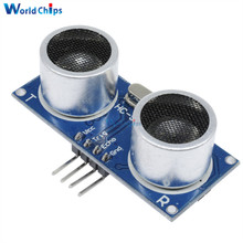 10Pcs/Lot DC 5V Ultrasonic HC-SR04 SR04 Distance Measuring Transducer Sensor Module Board for Arduino HCSR04 IO Trigger Sensor 2024 - buy cheap