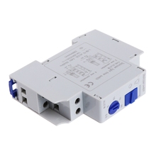 Interruptor temporizador de iluminação de escada, din rail, relé 220vac, 16a, usado para iluminação de corredor, alc18 2024 - compre barato