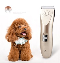 Máquina de cortar cabelo para cães e gatos, tesoura elétrica profissional recarregável para aparar pelos de animais de estimação 2024 - compre barato