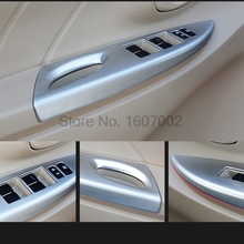 For Toyota Vios Yaris Sedan 2013 2014 LHD Chrome Car Interior Door Armrest Cover Window Lifter Button Trim Decorative Accessorie 2024 - buy cheap