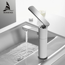 Basin Faucet Brushed Nickel Faucet Tap Bathroom Sink Faucet Single Handle Hole Deck Mounted Wash Hot Cold Mixer Tap Crane 855018 2024 - buy cheap