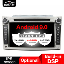 Reproductor multimedia con Android 9,0 y navegación GPS para Subaru Legacy Outback, Radio de coche HD con mapas gratuitos, DVD, para Subaru Legacy Outback 2009-2014 2024 - compra barato