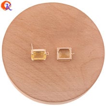 Accesorios de joyería de diseño Cordial, 30 Uds., 12x17MM, fabricación artesanal, pendientes de cristal, hechos a mano, aguja suave, accesorios para pendientes 2024 - compra barato