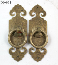 Tirador de puerta de cobre de China, 100mm de antigüedad, DG-052 de arco chino 2024 - compra barato