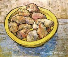 famous art for bedroom Still Life Potatoes in a Yellow Dish Vincent Van Gogh paintings Hand painted High quality 2024 - buy cheap