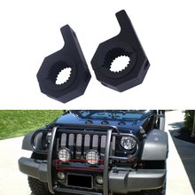 2pcs Headlight Mounting Brackets Light Clamp Bar Roof Roll Cage 1.5" 2" 33mm -55mm Tube Bull Bars for 4x4 4wd Offroad UTV 2024 - buy cheap