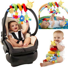 Cute Activity Spiral Stroller Car accessories Seat Travel Lathe Hanging Toys Baby Rattles Toy Hot 2024 - buy cheap