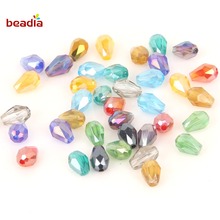 4x6mm 70pcs Austria Teardrop Crystal Waterdrop Beads Loose Spacer Beads For DIY Jewelry Crafts Sewing Clothing Accessories 2024 - buy cheap